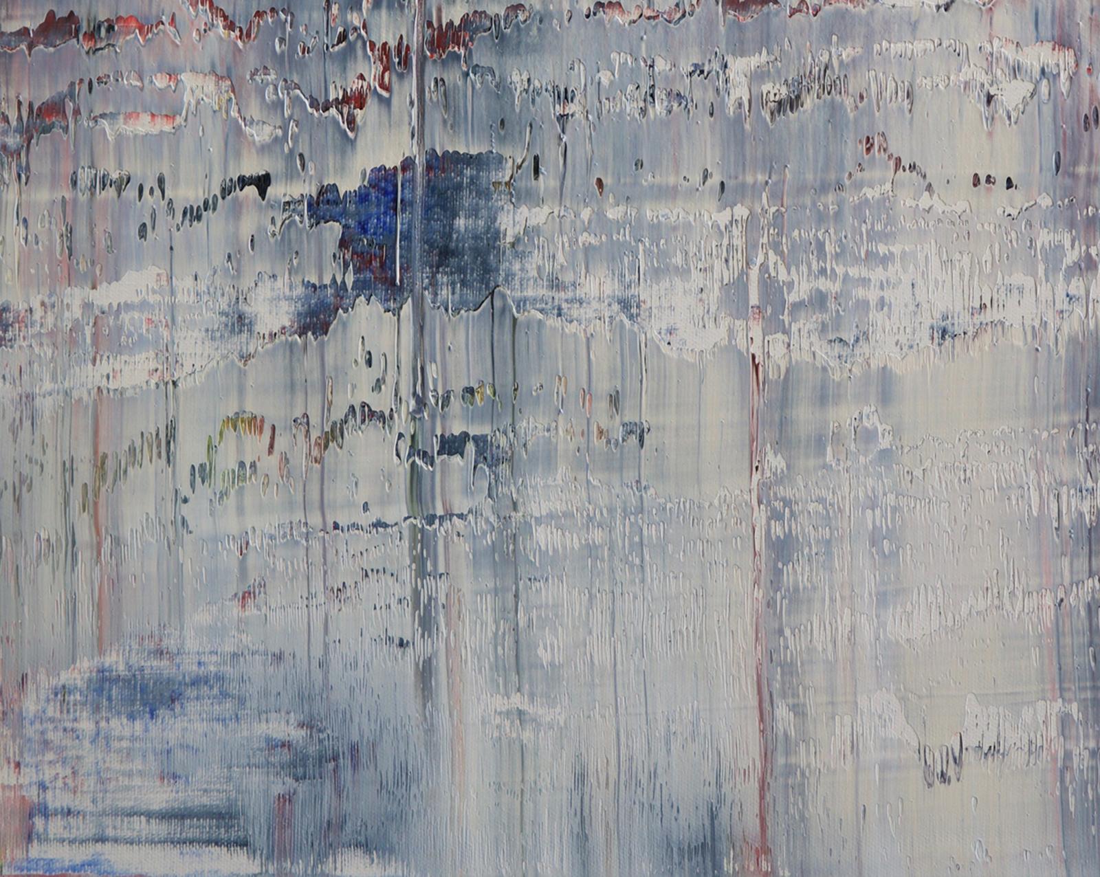 German Contemporary Art by Harry Moody - Abstract Grey Zone n°430 - Painting by Harry James Moody