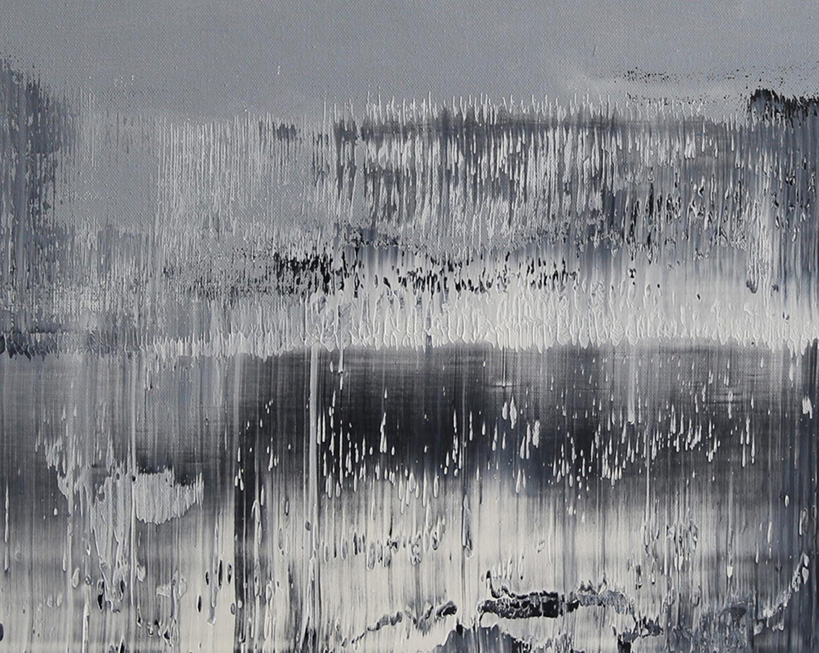 German Contemporary Art by Harry Moody - Clouds n°305 - Painting by Harry James Moody