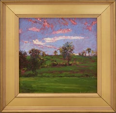 Used Braymer Hill: Impressionist En Plein Air Landscape Painting of Green Country