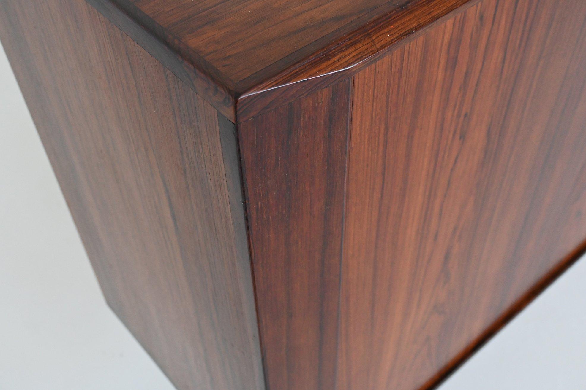 Harry Ostergaard highboard rosewood Randers Mobelfabrik Denmark 1960 5
