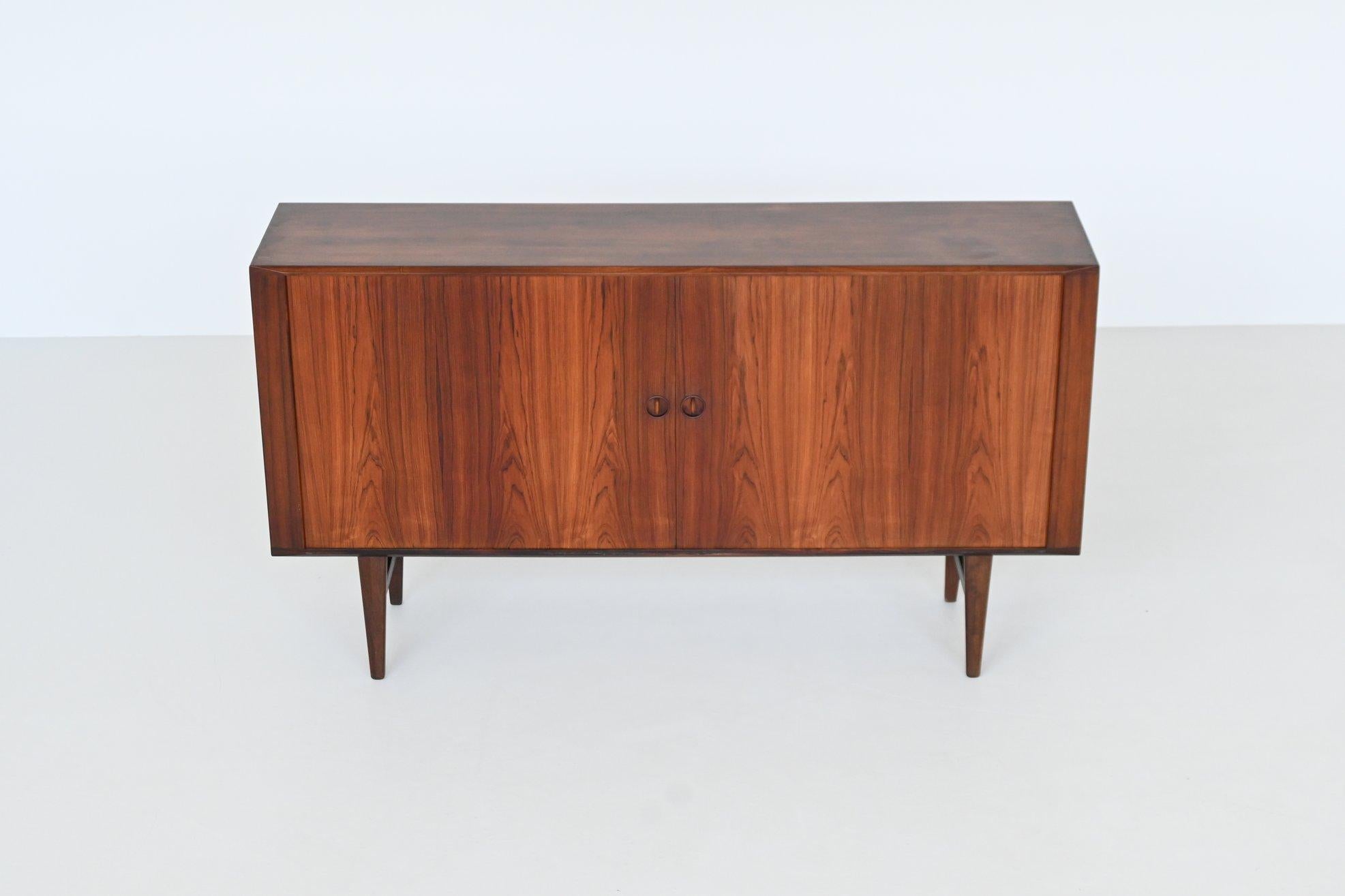 Harry Ostergaard highboard rosewood Randers Mobelfabrik Denmark 1960 8