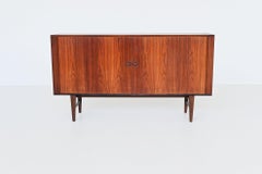 Harry Ostergaard highboard rosewood Randers Mobelfabrik Denmark 1960