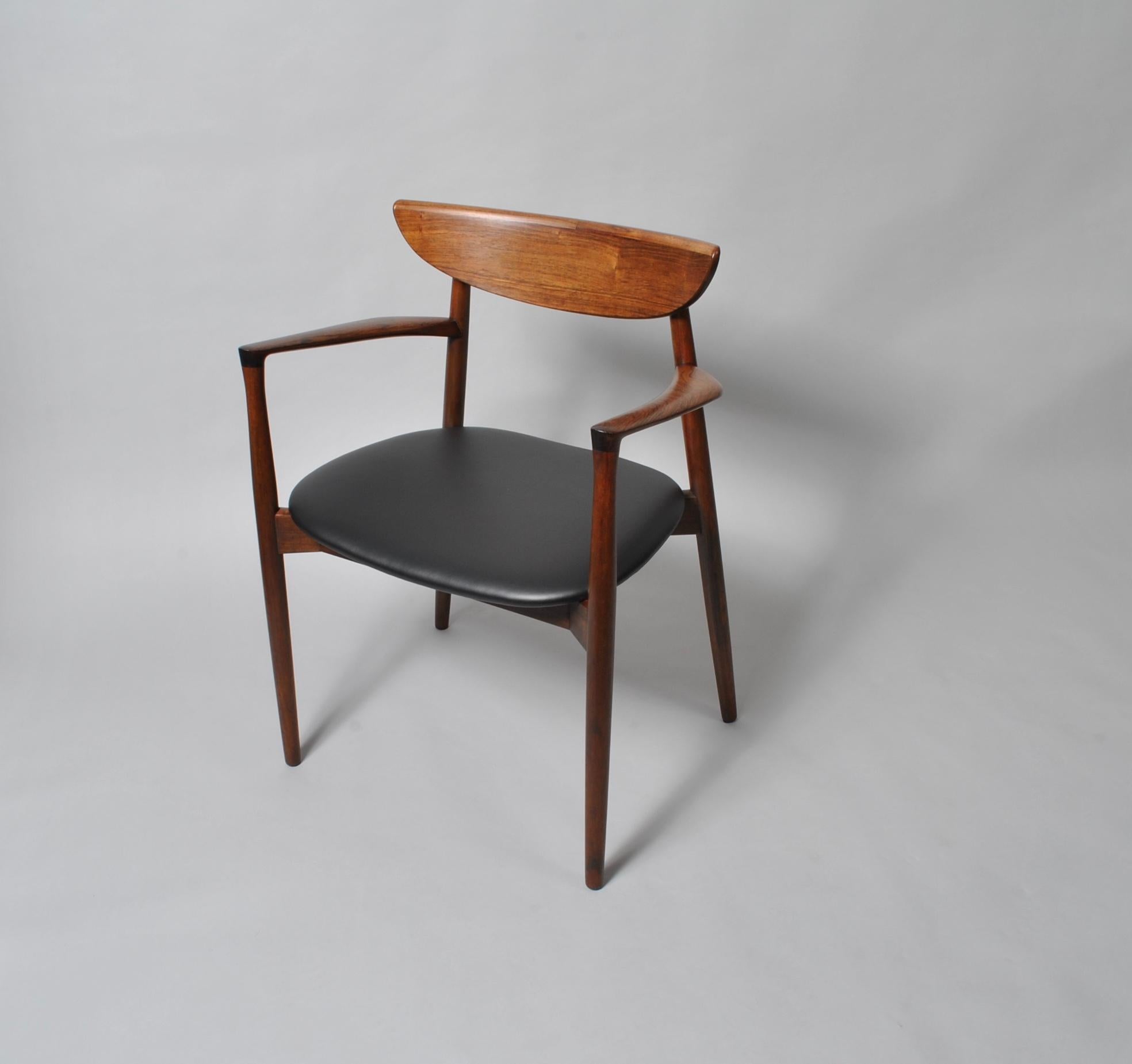 Harry Ostergaard, Pair of Midcentury Chairs 3