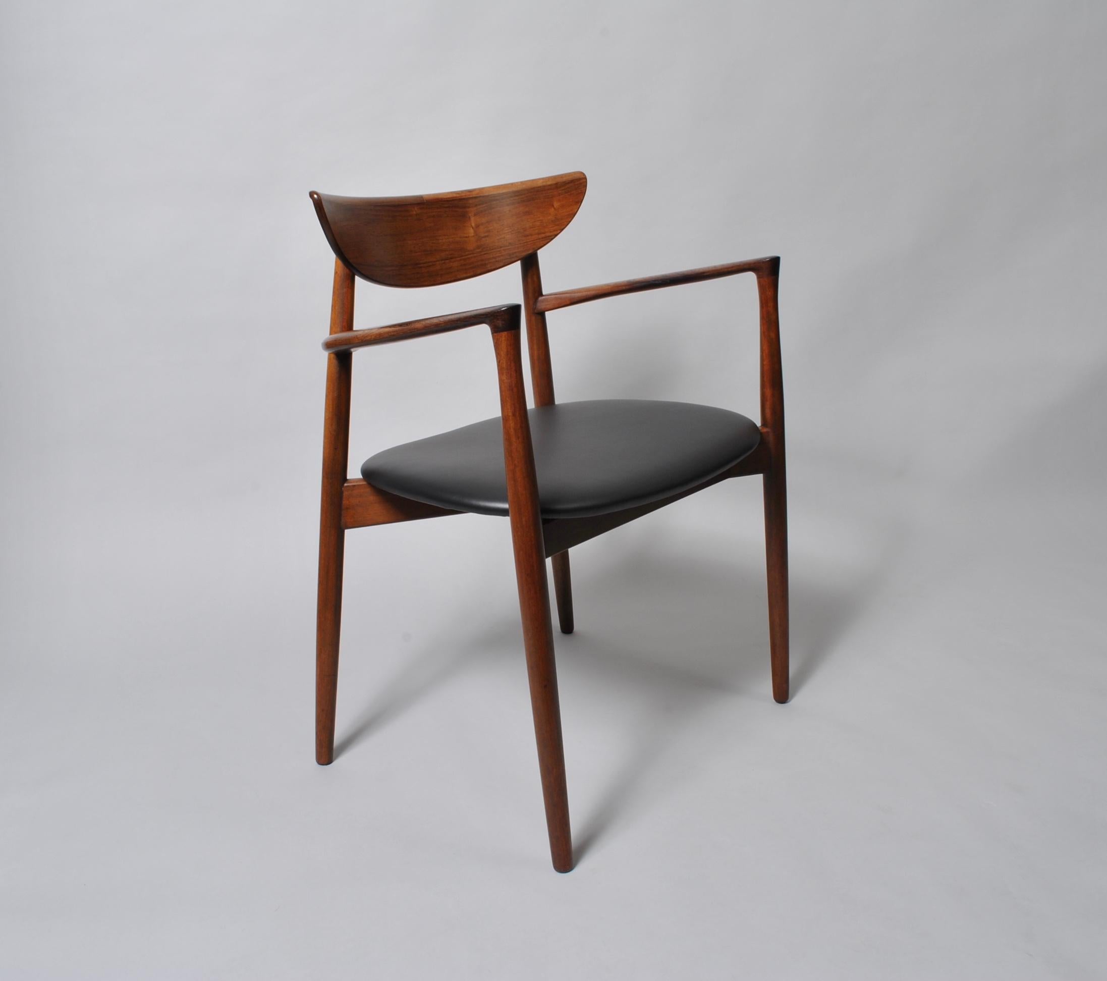 Harry Ostergaard, Pair of Midcentury Chairs 5