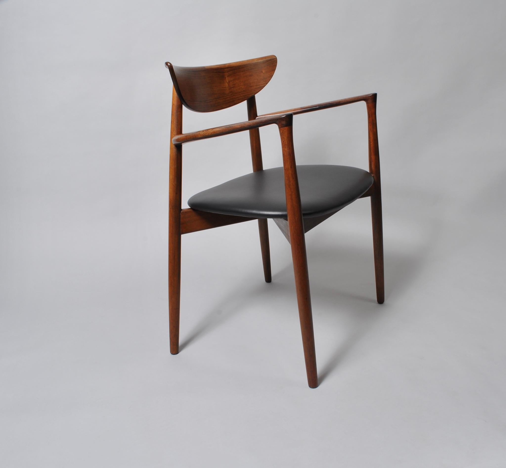 Harry Ostergaard, Pair of Midcentury Chairs 8
