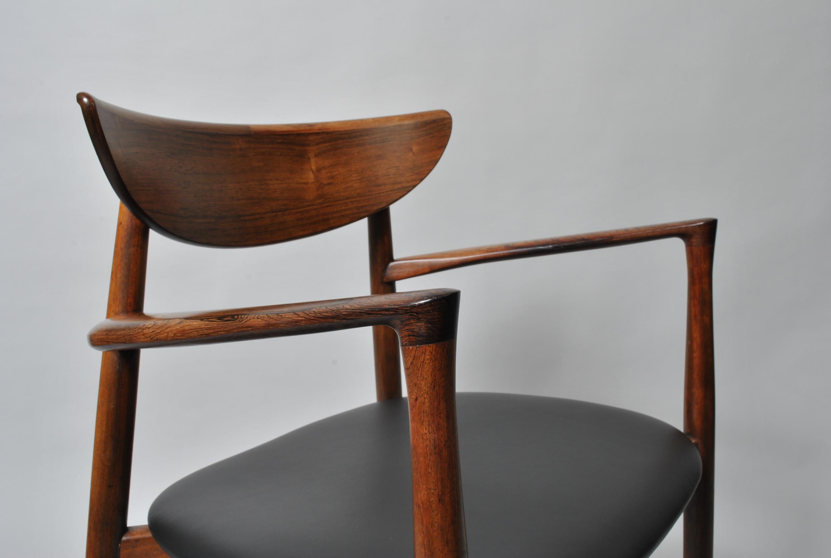 Harry Ostergaard, Pair of Midcentury Chairs 9