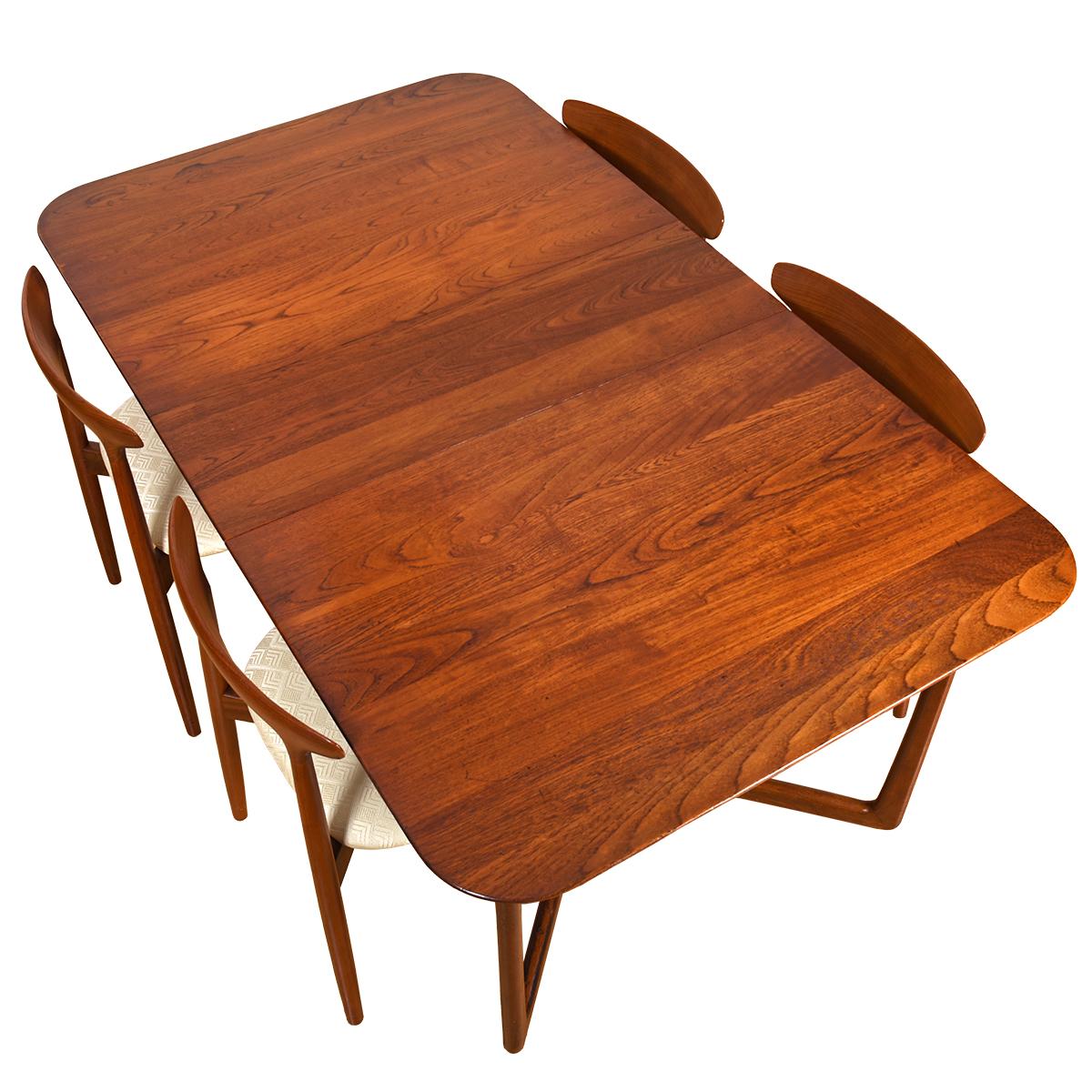 Harry Ostergaard Set of 8 (2 Arm + 6 Side) Danish Teak Dining Chairs for Randers 2