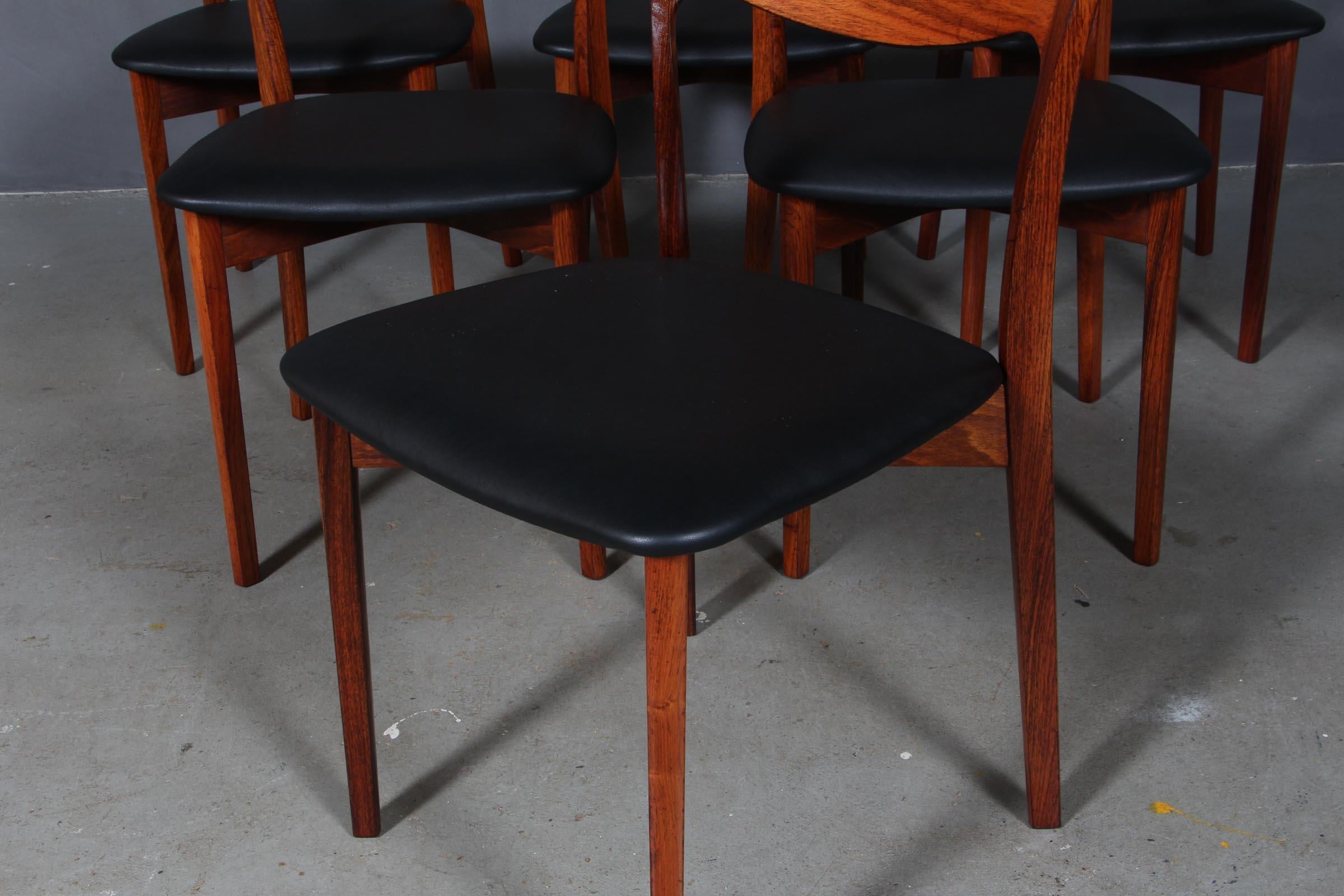 Danish Harry Ostergaard, Set of Dining Chairs