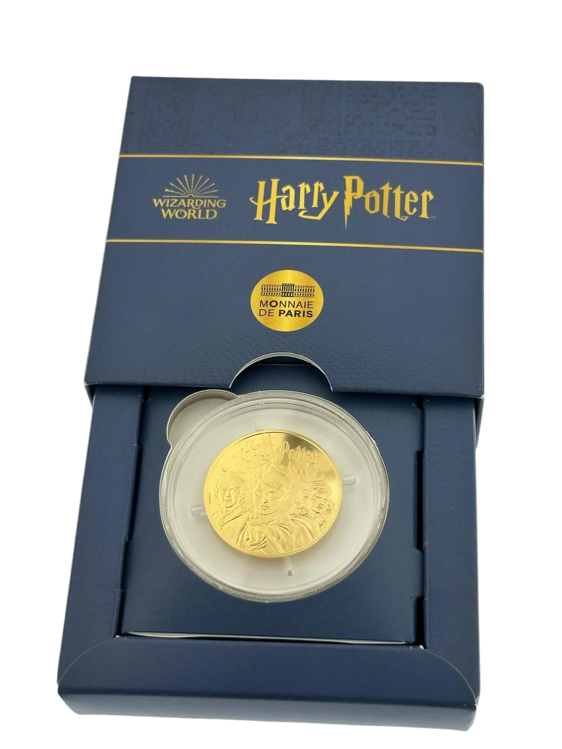Harry Potter Monnaie de Paris 24 Karat Gelbgold Monnaie de Paris im Angebot 1