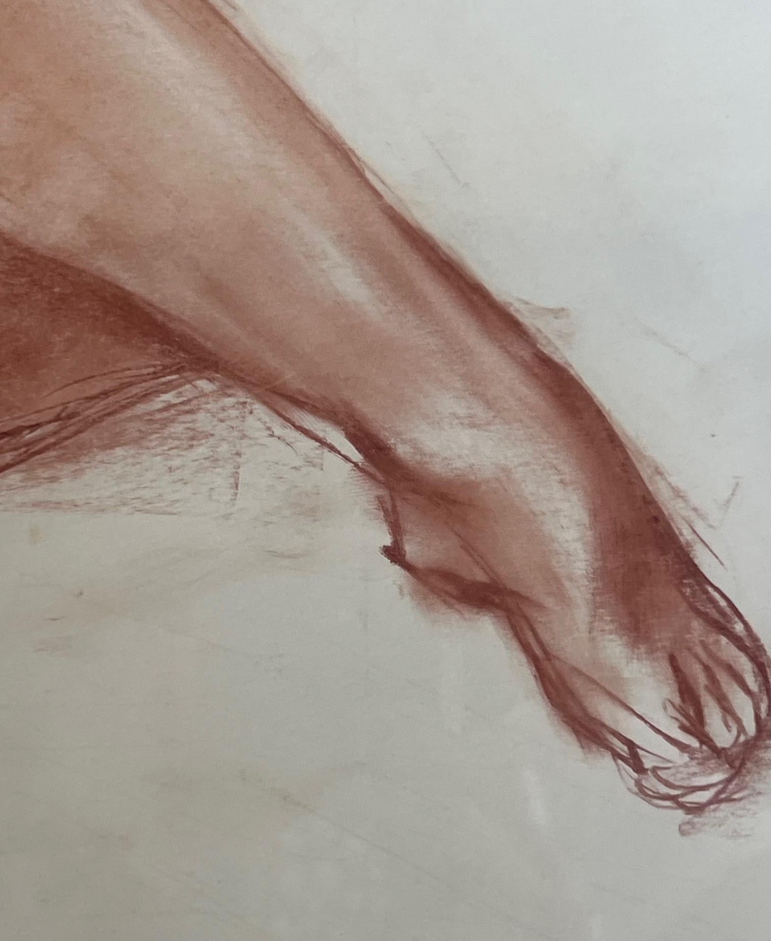 Americano Pastello di nudo di Harry Rosin, 1948 ca. in vendita