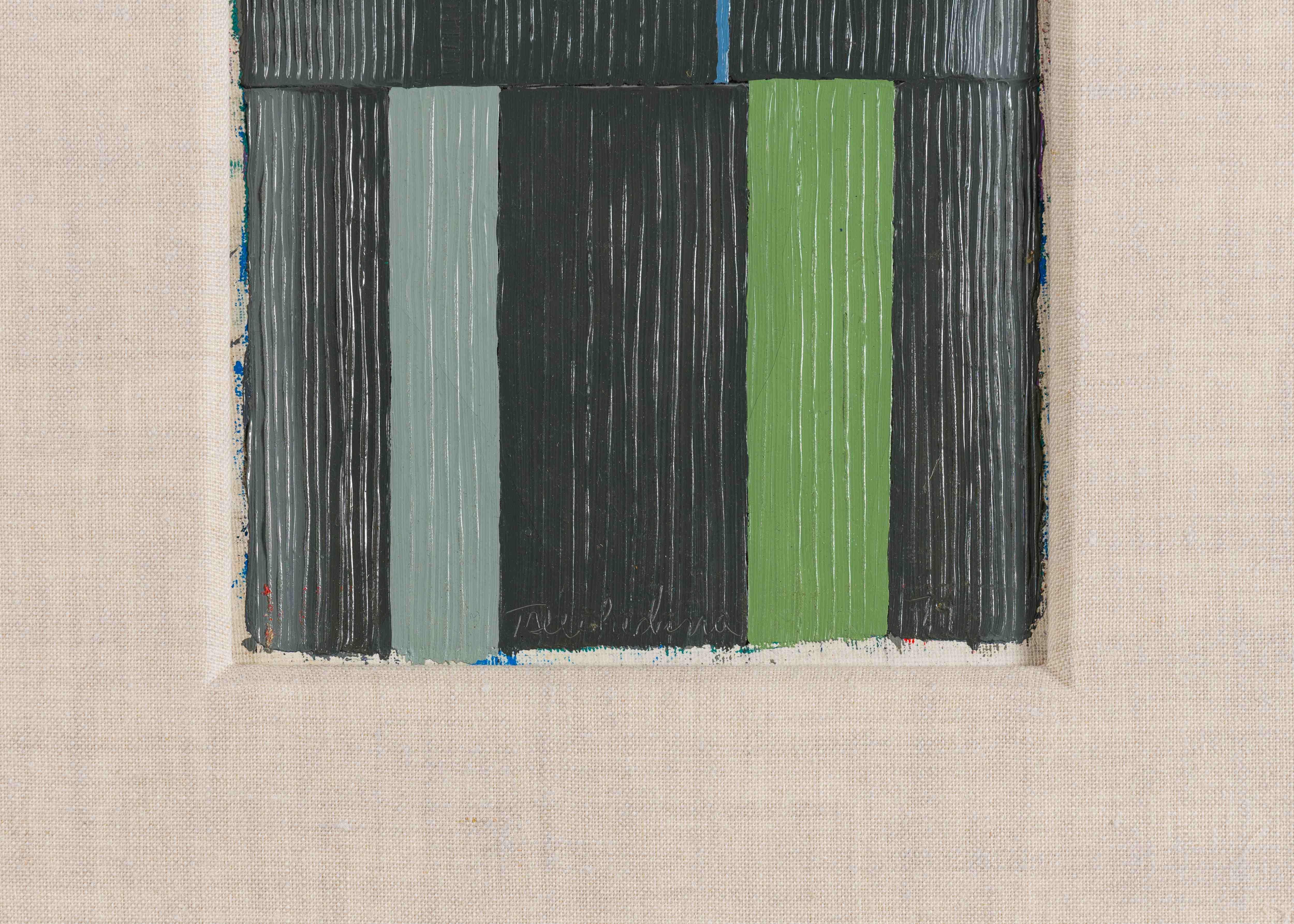 Harry S. Tsuchidana, Untitled, Color Block Style Painting, United States, 1979 In Good Condition In New York, NY