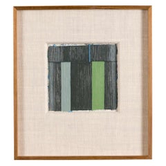 Harry S. Tsuchidana, Untitled, Color Block Style Painting, United States, 1979