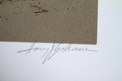 Cowboys Racing, American Realist Lithograph by Harry Schaare