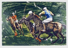 Polo, serigrafía realista americana de Harry Schaare
