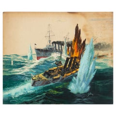 Harry Schaare „The Lonely Command“ Mixed Media-Mischtechnik
