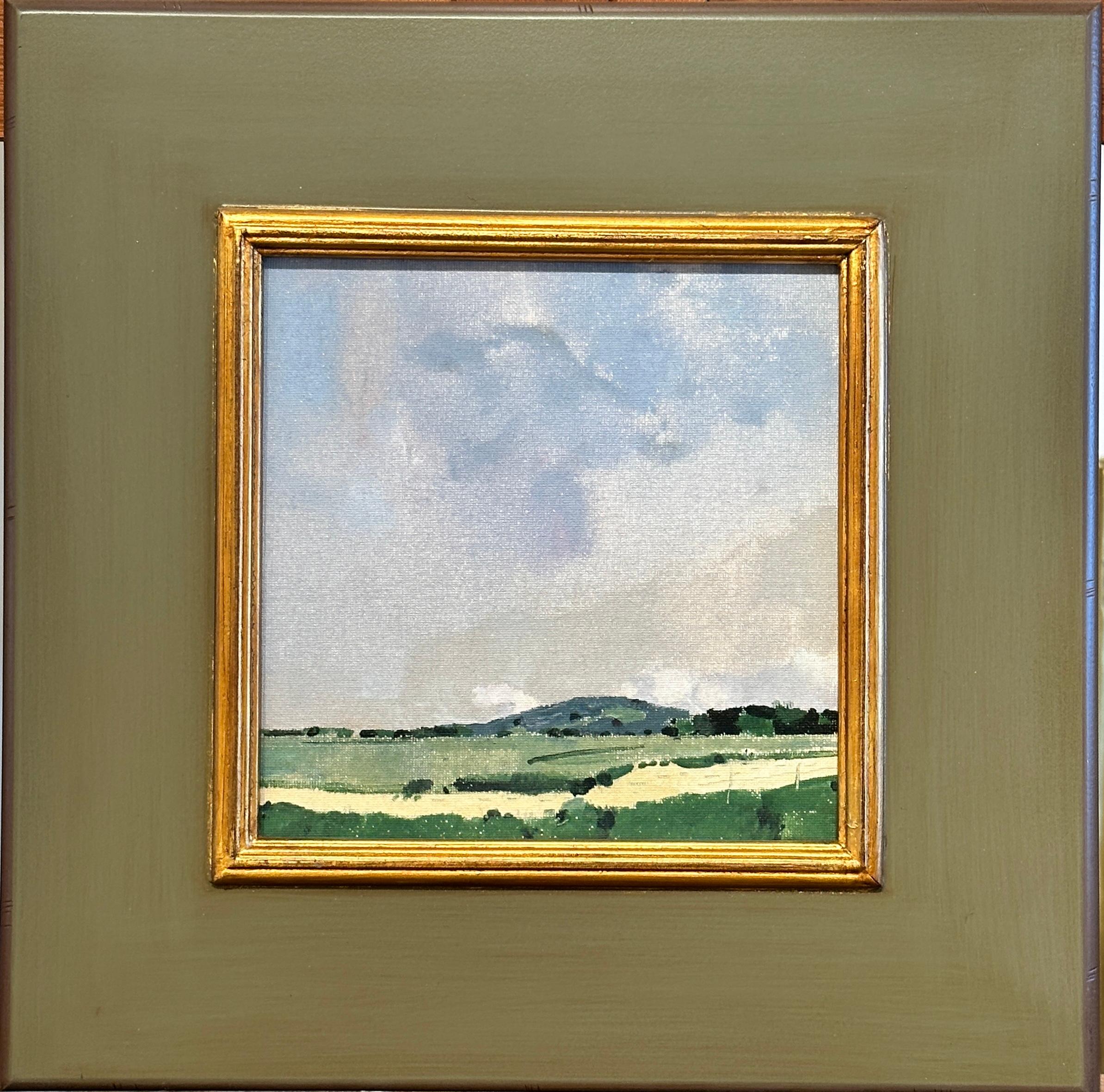 Nebbia, ondata di calore del Canada Day - Painting di Harry Shoostinoff