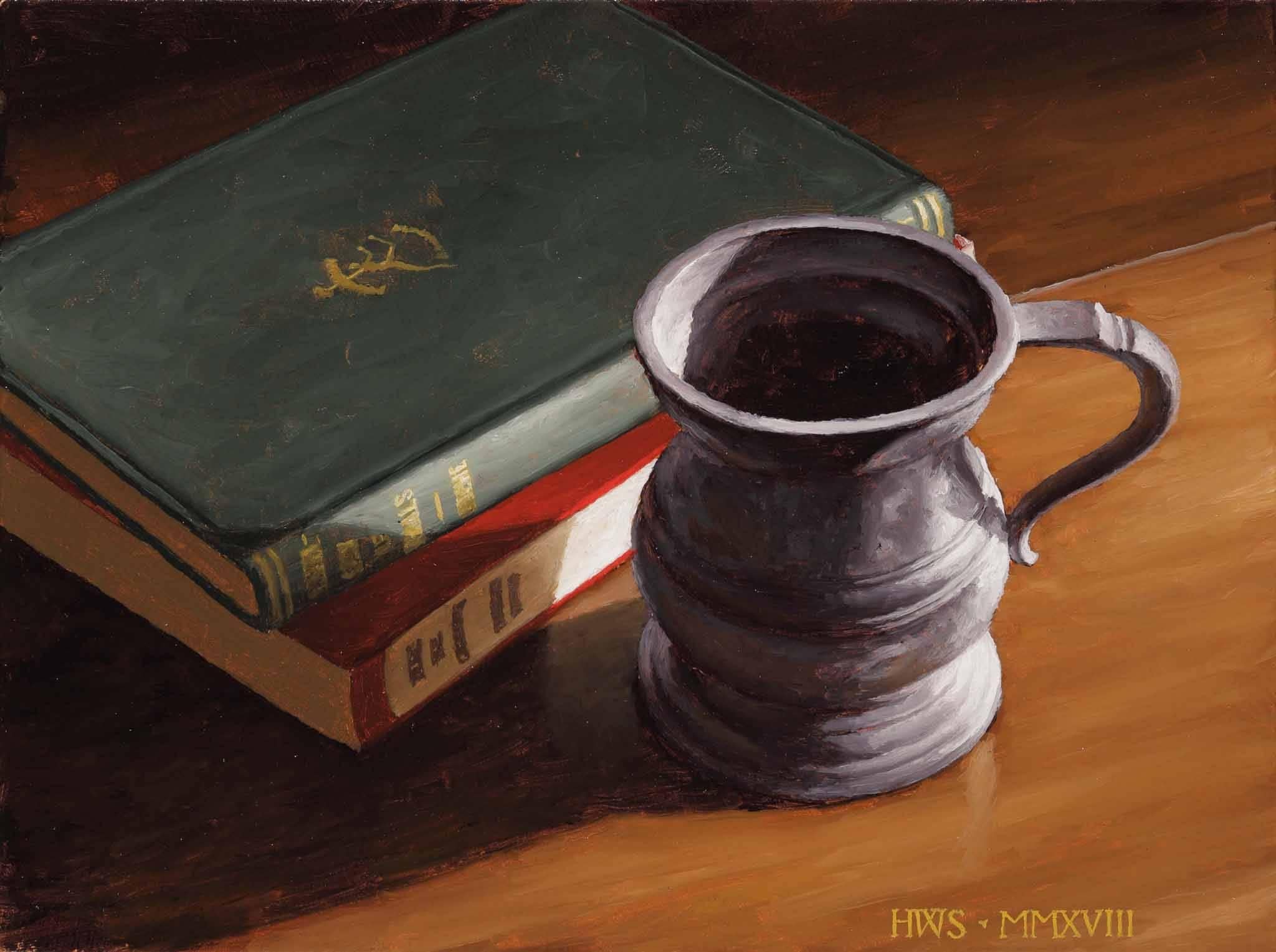 Harry Steen Still-Life Painting - Pewter Tankard