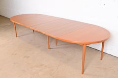 Harry Østergaard for Moreddi Scandinavian Modern Teak Dining Table, Restored