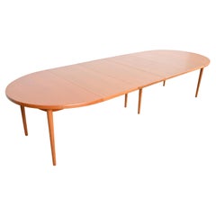 Harry Østergaard for Moreddi Scandinavian Modern Teak Dining Table, Restored