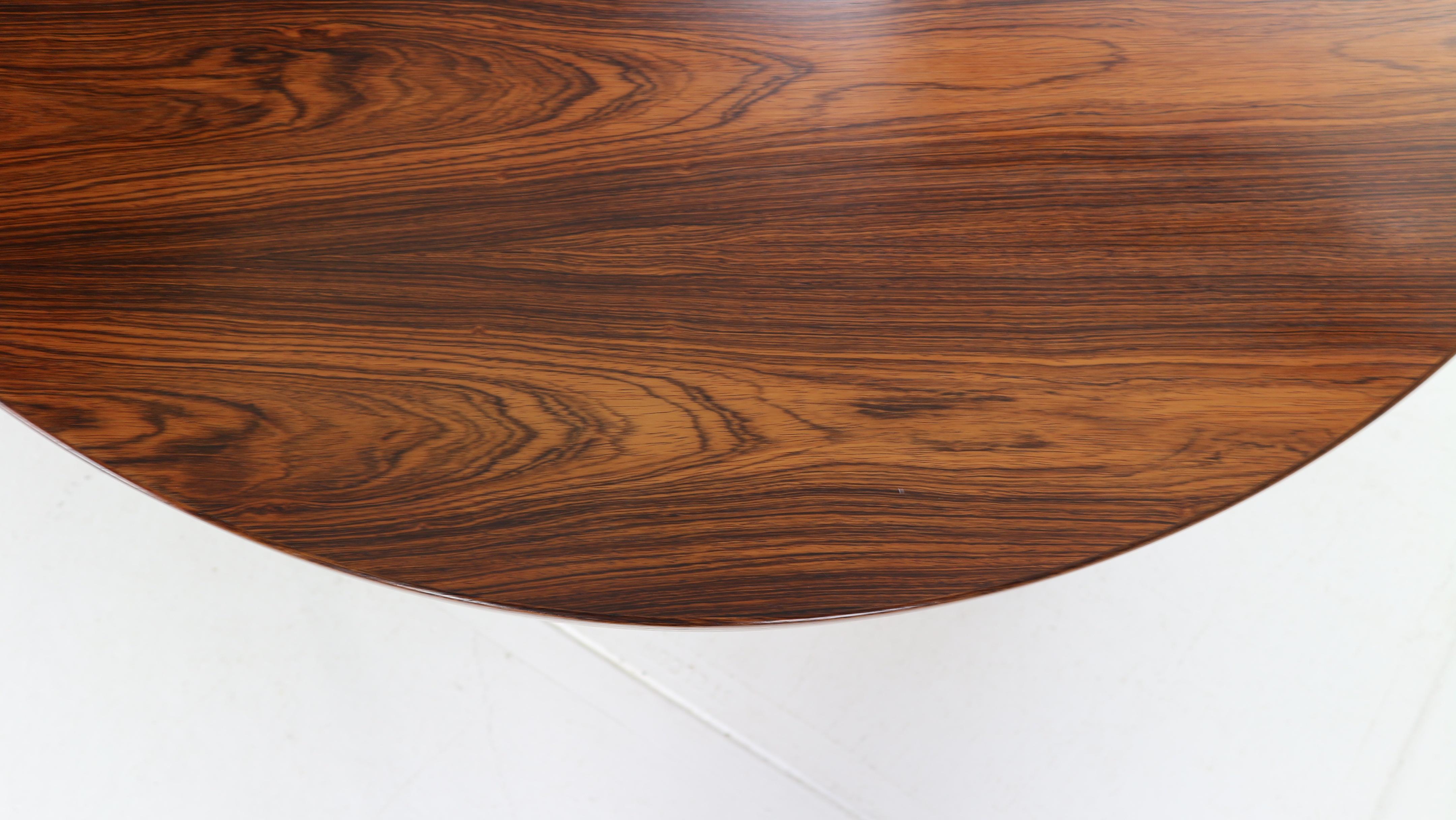 Harry Østergaard for Randers Møbelfabrik Danish Extendable Round Dinning Table 5