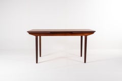 Harry Østergaard Rosewood Extendable Dining Table, 1960s