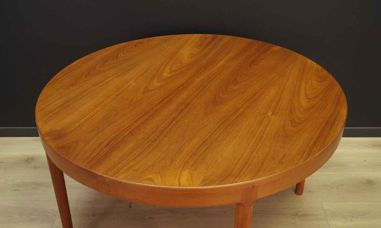 Scandinavian Harry Østergaard Teak Dining Table Vintage Unique, 1970s For Sale