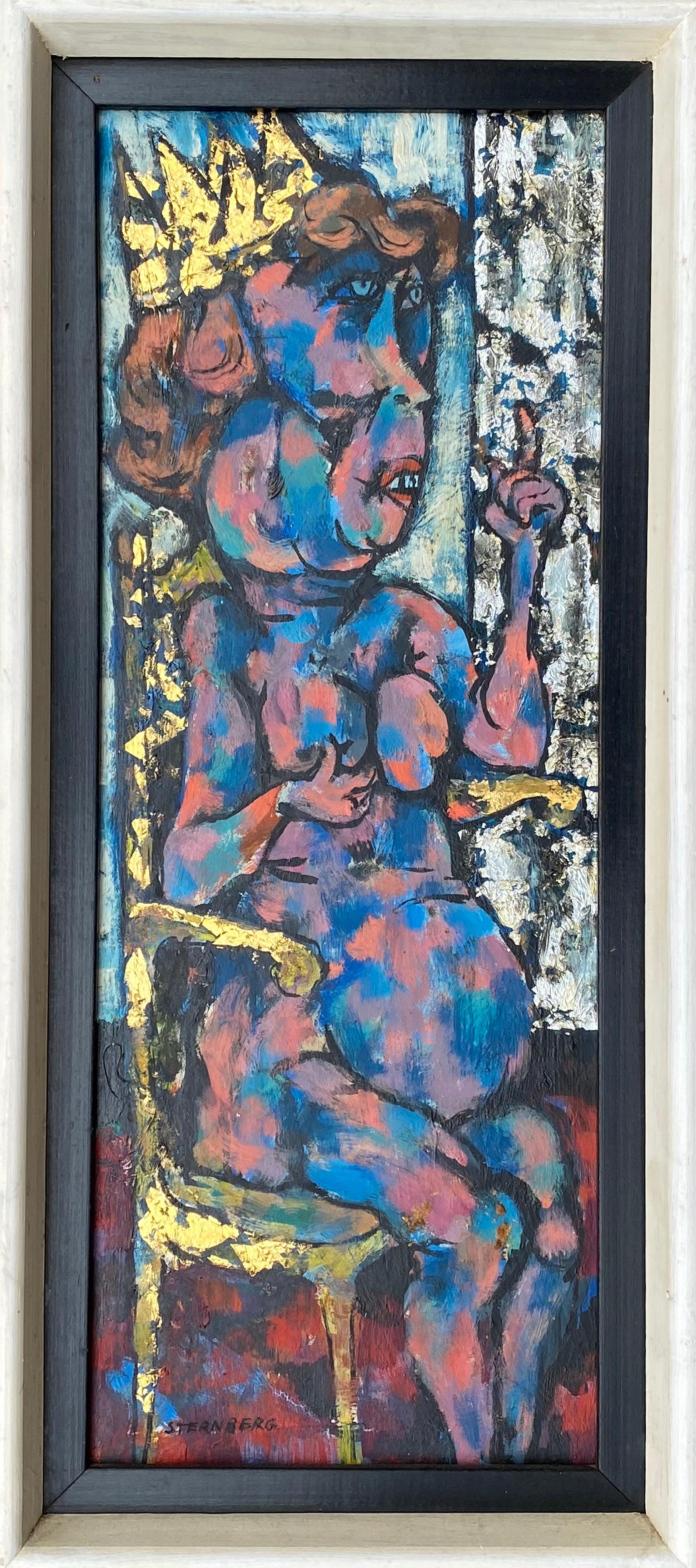 Die Königin – Painting von Harry Sternberg