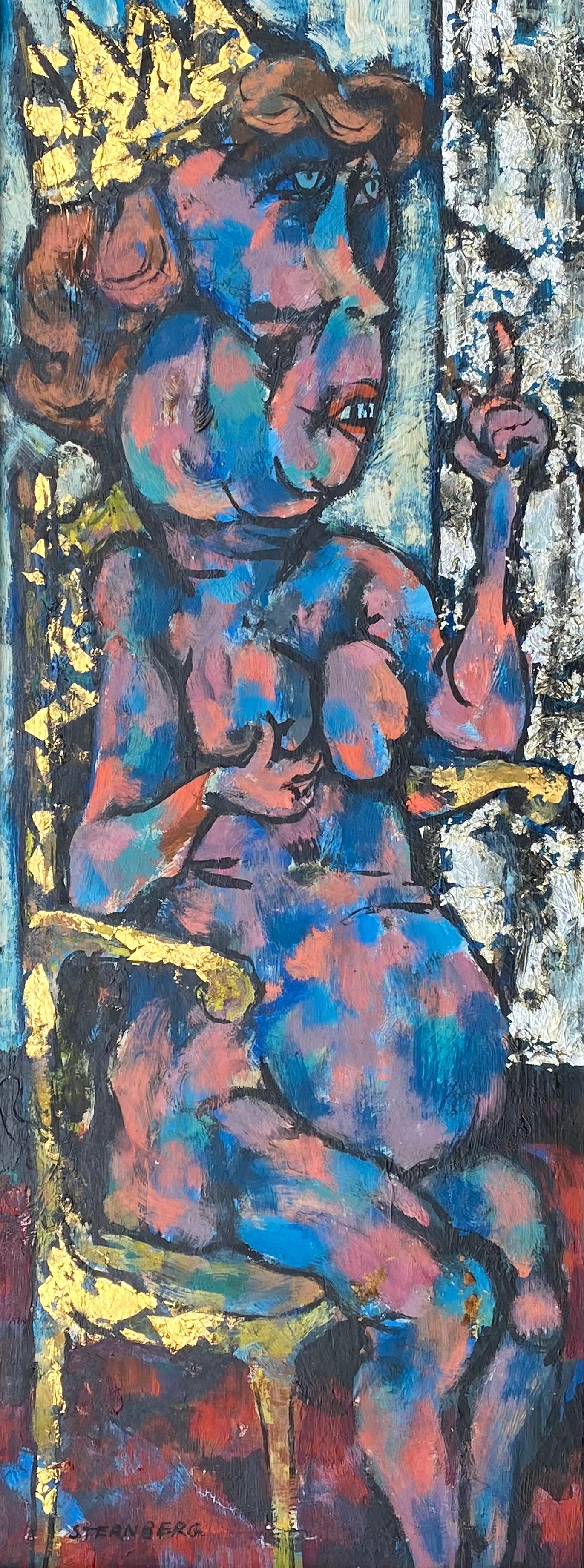 Die Königin (Postmoderne), Painting, von Harry Sternberg