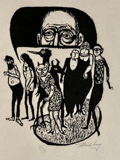 (California Characters) from My Life in Woodcuts, 1991