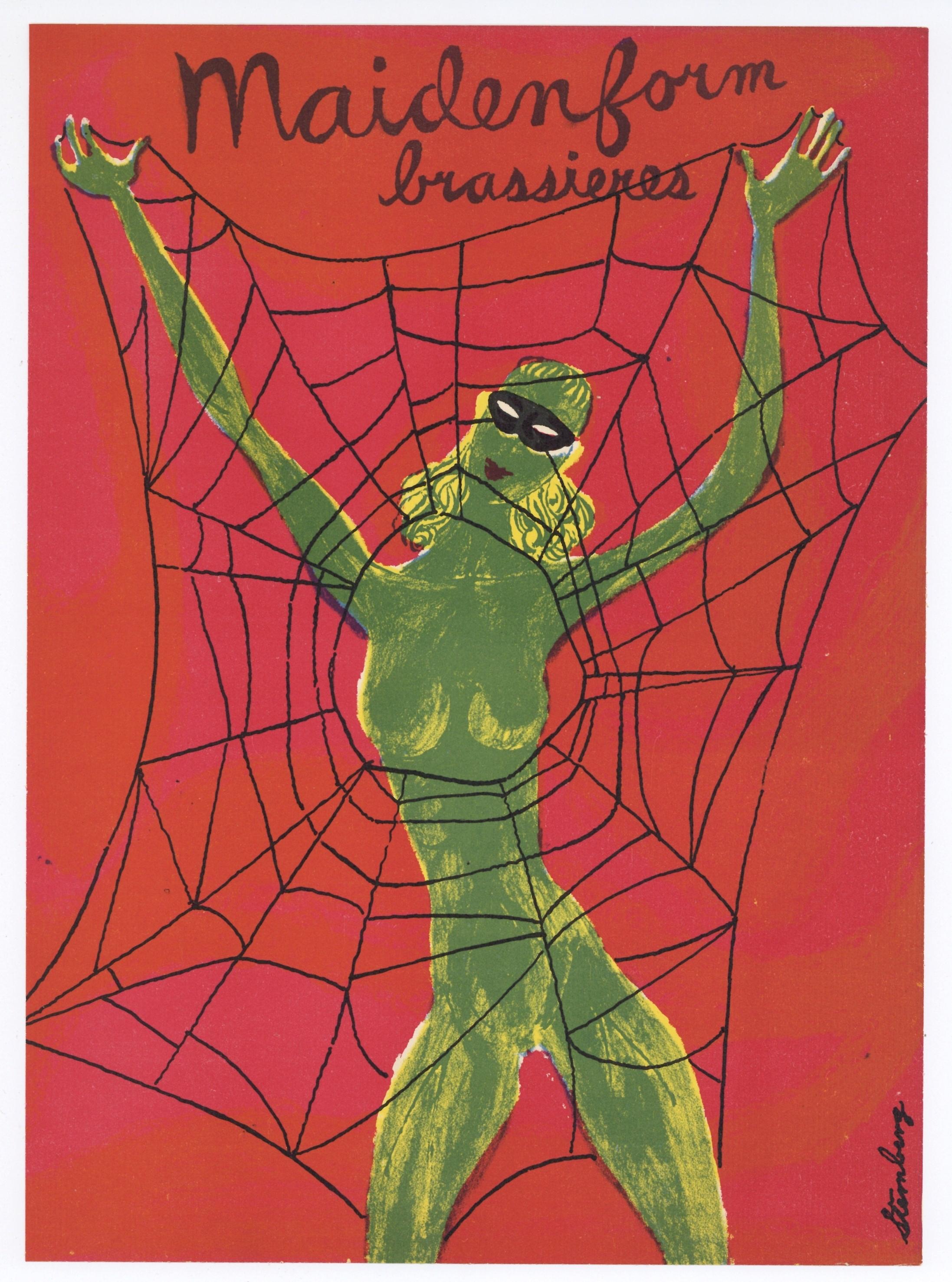 original lithograph - Print by Harry Sternberg