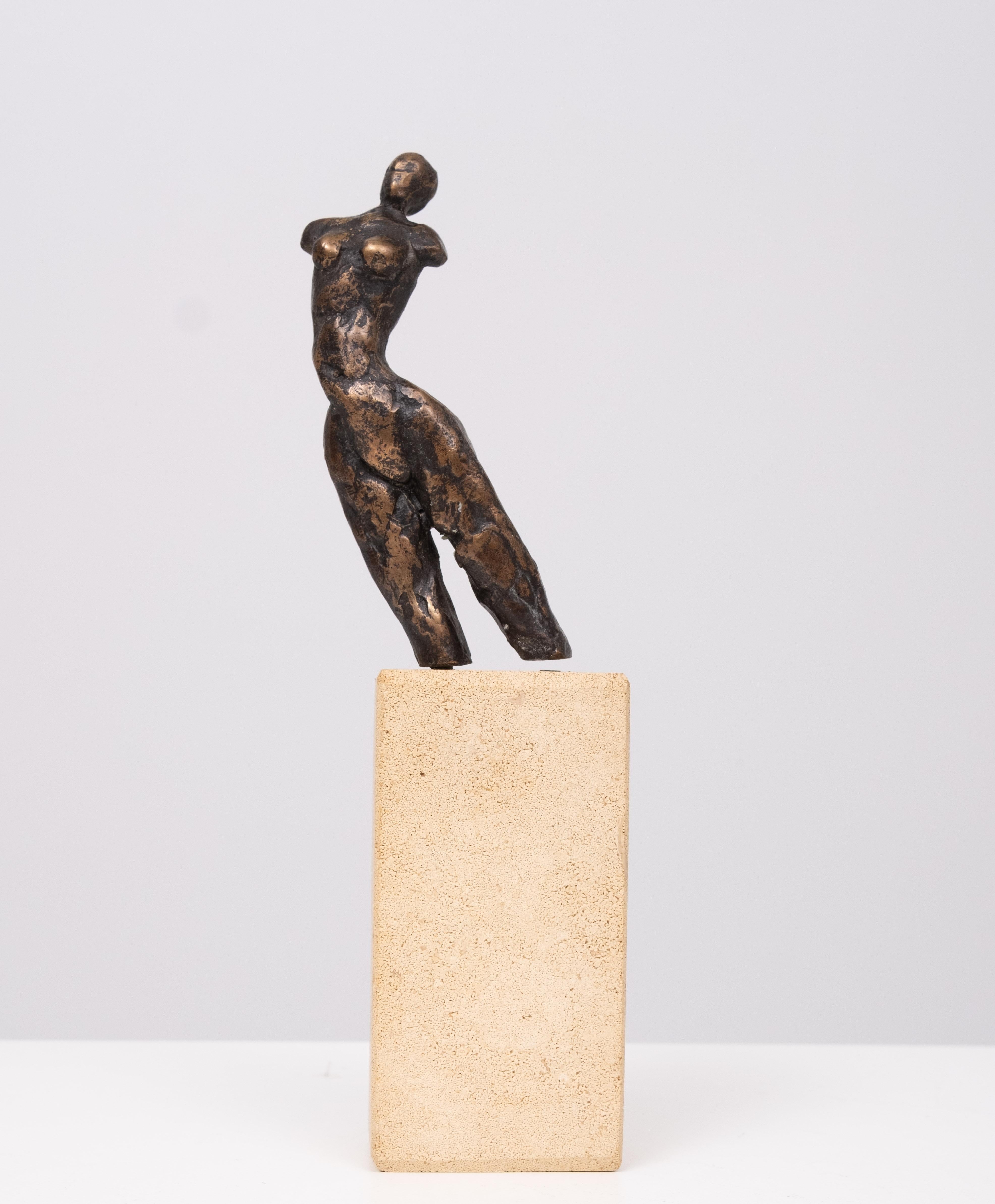 Harry Storms 1945-2023  Bronze Torso on pedestal  For Sale 1