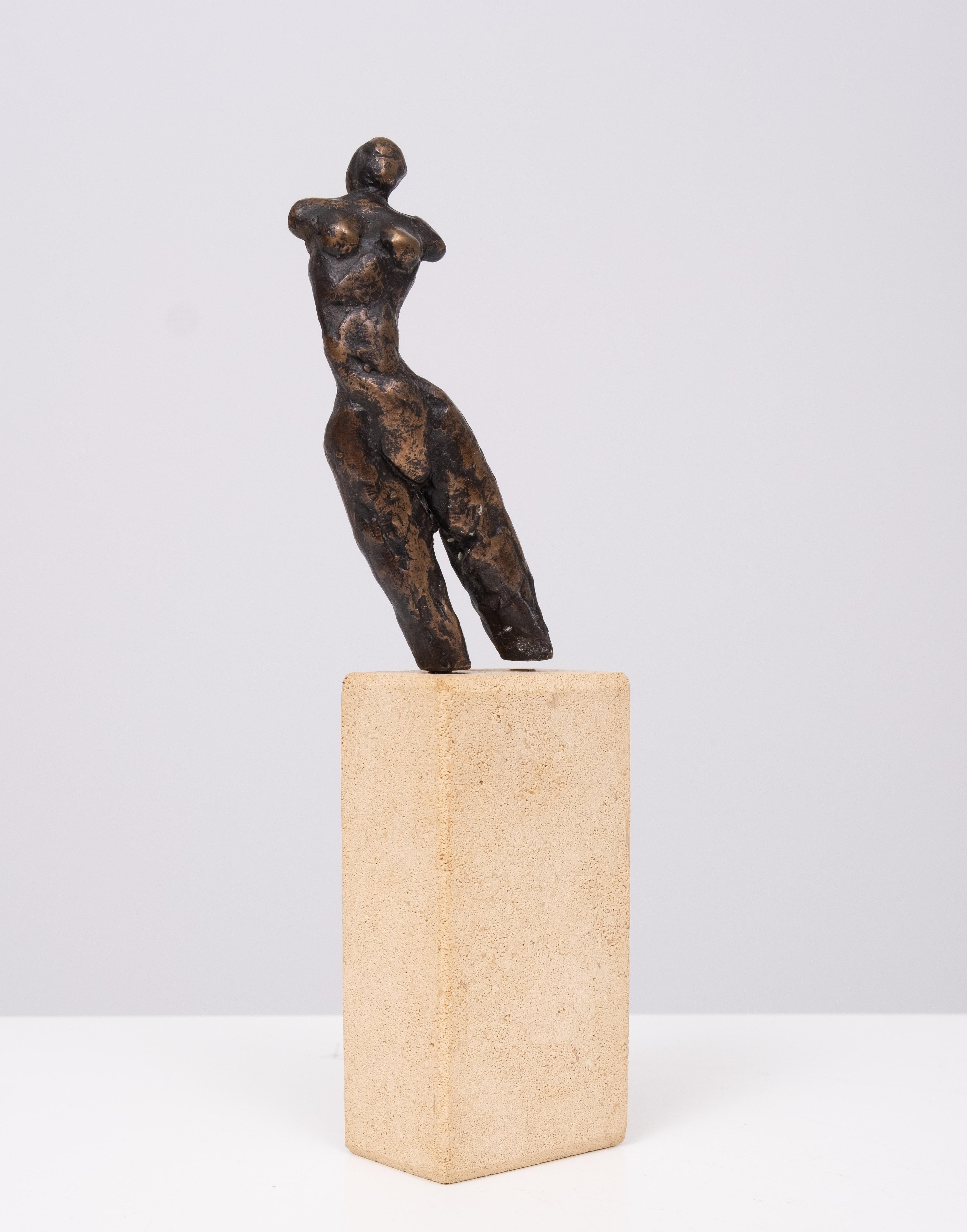 Harry Storms 1945-2023  Bronze Torso on pedestal  For Sale 2
