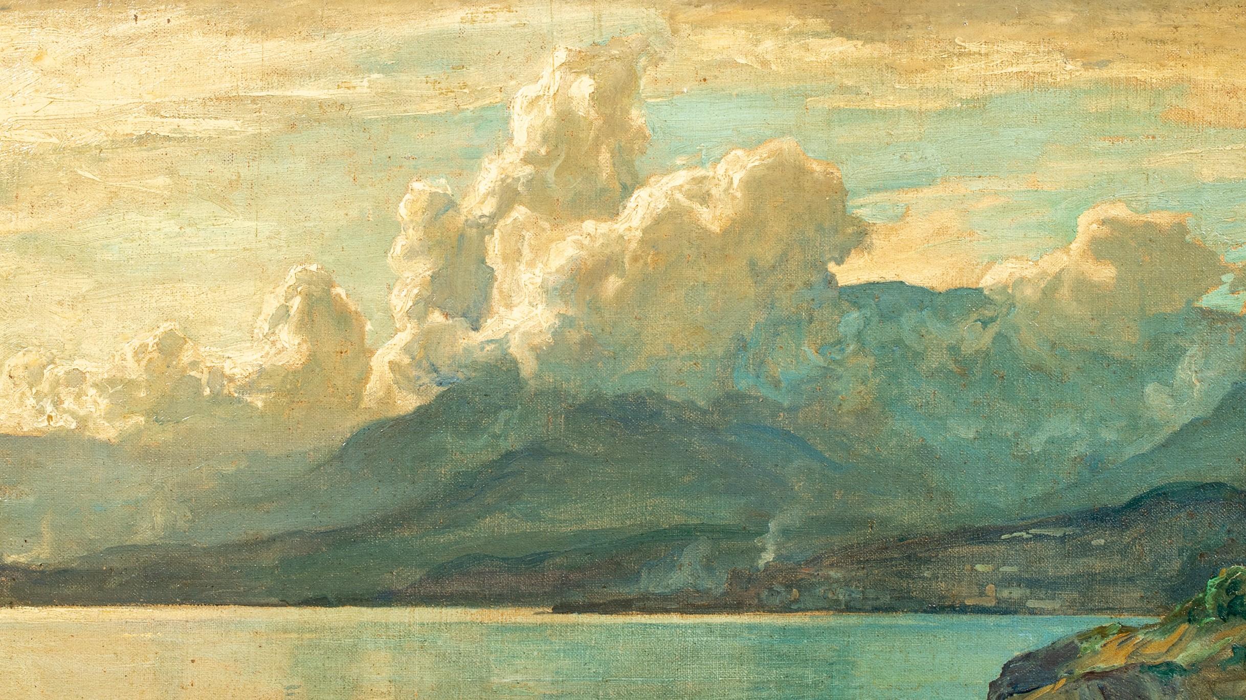 Vista di Monaco da Mortola, Italia, 1910 circa 2