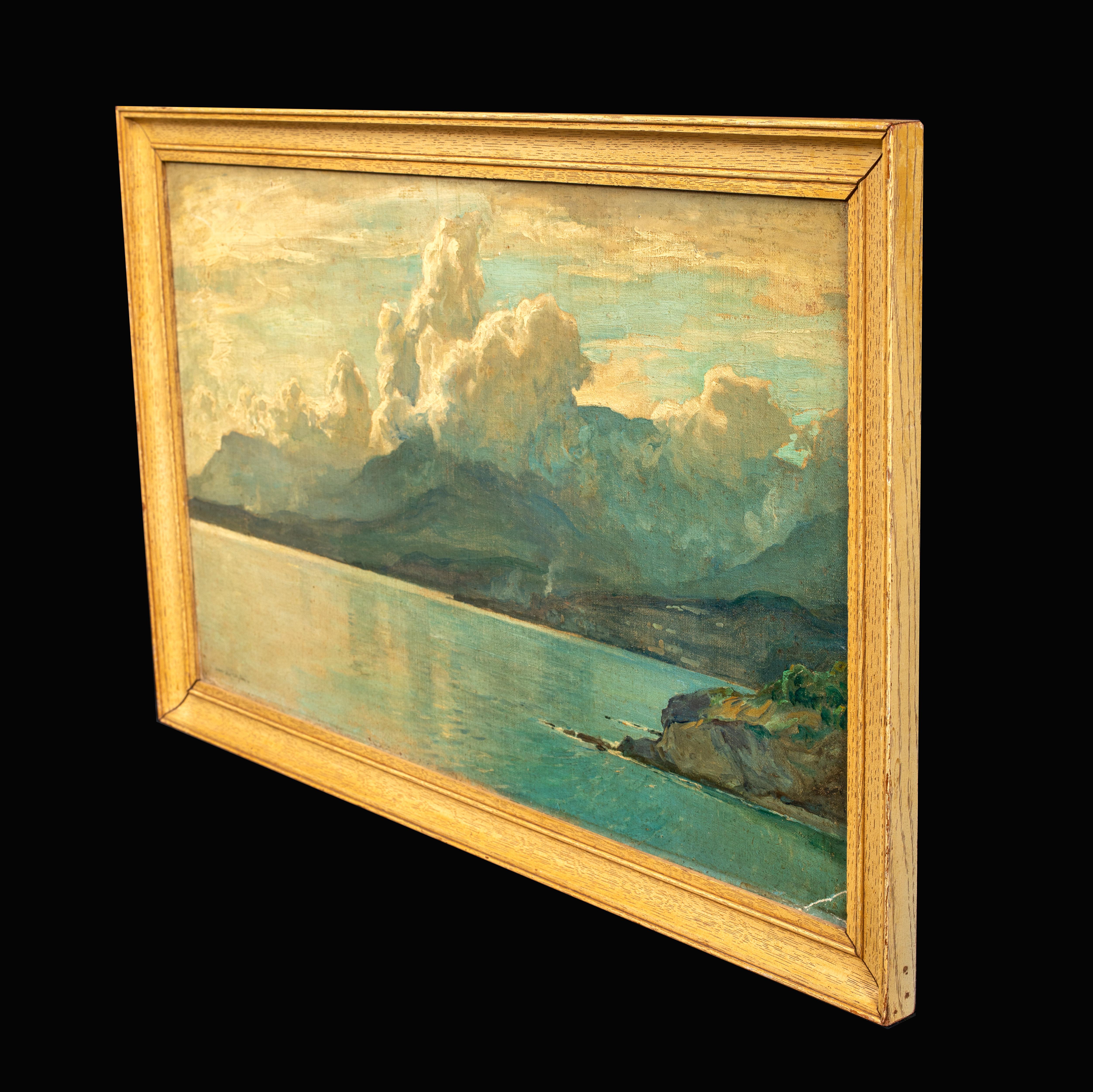 Vista di Monaco da Mortola, Italia, 1910 circa 4