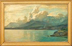 Vista di Monaco da Mortola, Italia, 1910 circa