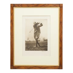 "Harry Vardon" Golf Print by Beldam