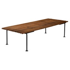 Harry Weese Baldry slat bench America, America circa 1955
