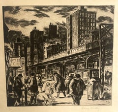 NINTH AVENUE.(New York City) Circa 1926.