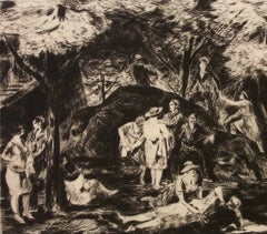 Harry Wickey, Snug Harbor (Riverside Drive, NYC)