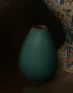 Harry Willson Watrous “Still Life With A Delft Vase” circa 1930