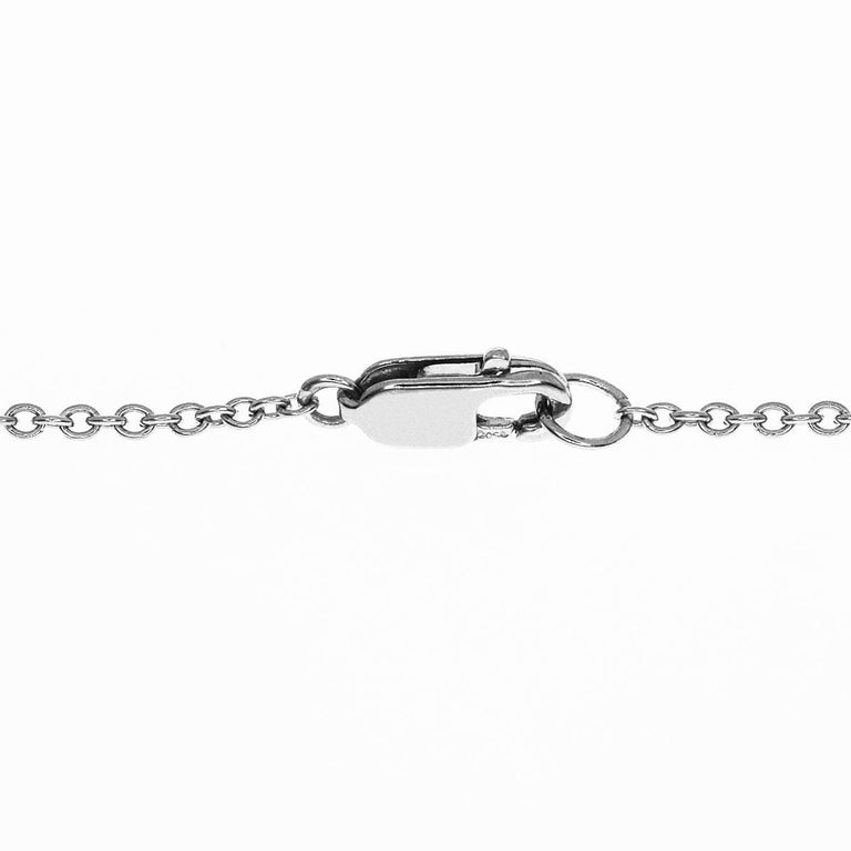 harry winston hw logo necklace
