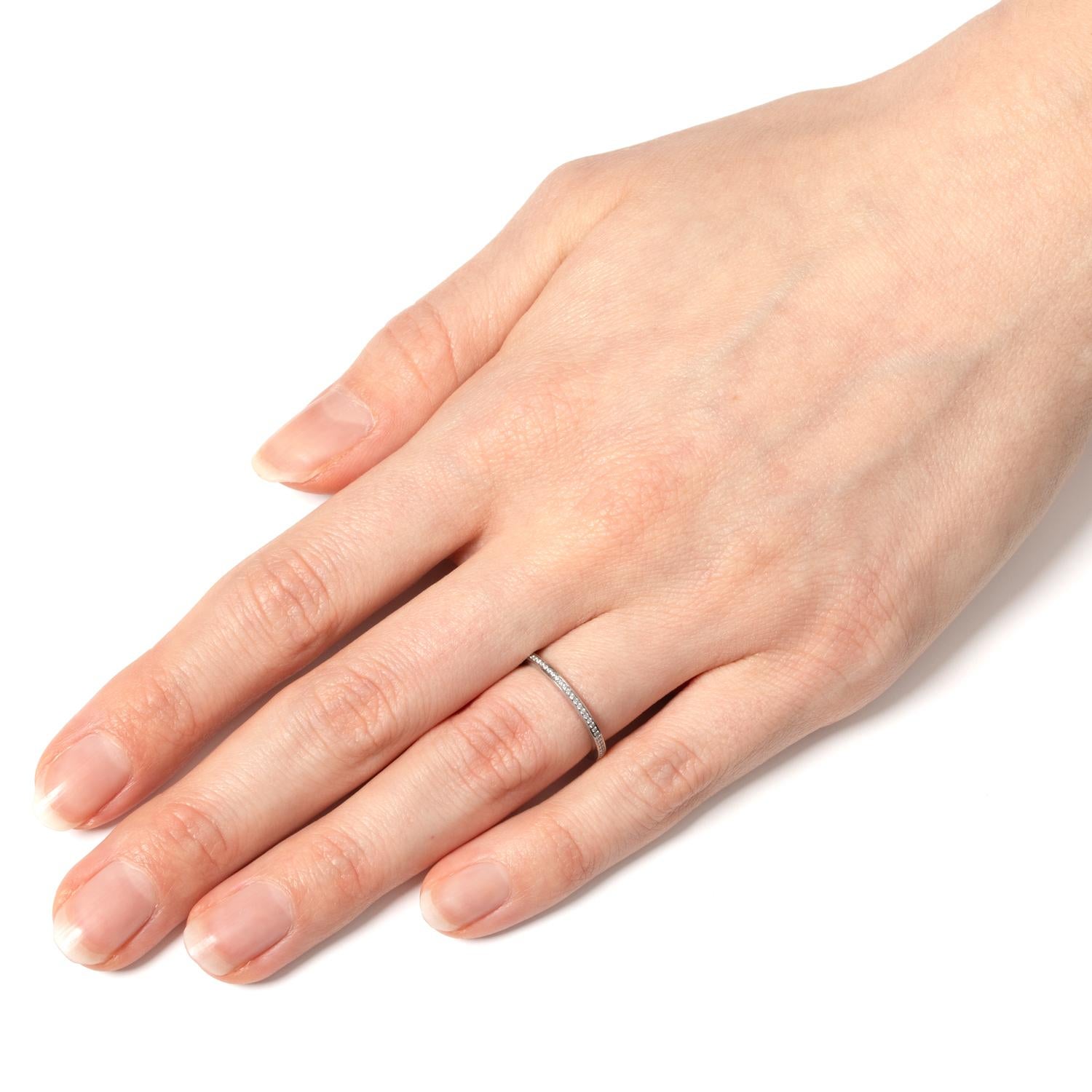 Harry Winston 0,13 Karat 'Belle' Ehering im Zustand „Gut“ im Angebot in London, GB