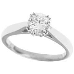 Harry Winston 9.31 Carat Diamond Platinum Ring at 1stdibs