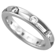 Harry Winston 0.68 Carat Diamond Platinum Voila Wedding Band Ring