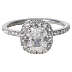 Harry Winston 1.03 ct Cushion Modified Diamond Engagement Ring