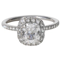 Harry Winston 1.03 ct Cushion Modified Diamond Engagement Ring