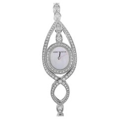 Used Harry Winston 18 Karat White Gold Diamond Watch