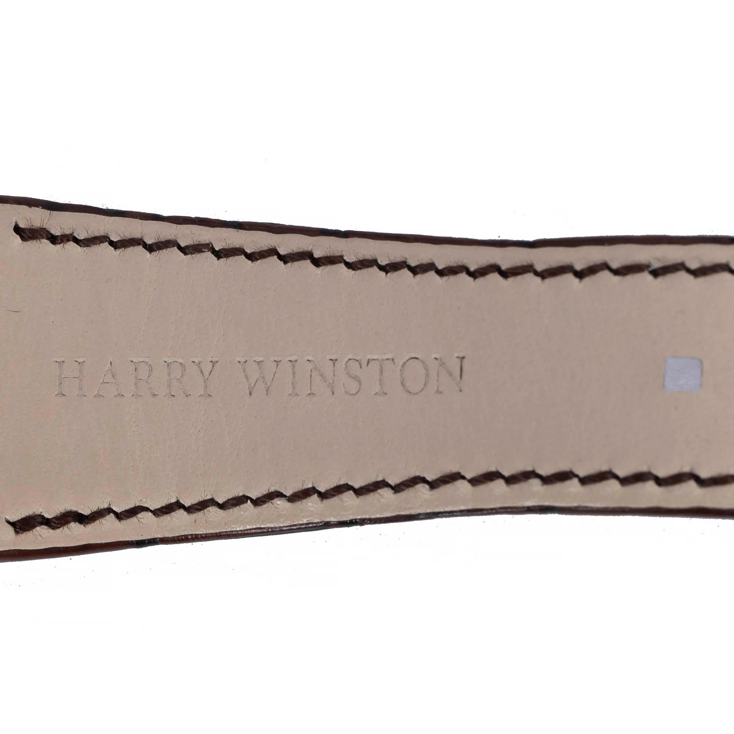 HARRY WINSTON 18K Rose Gold OCEAN BIG DATE 42MM Automatic Watch 1