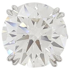 Harry Winston 2.34 Carat Round Brilliant Diamond Platinum Engagement Ring