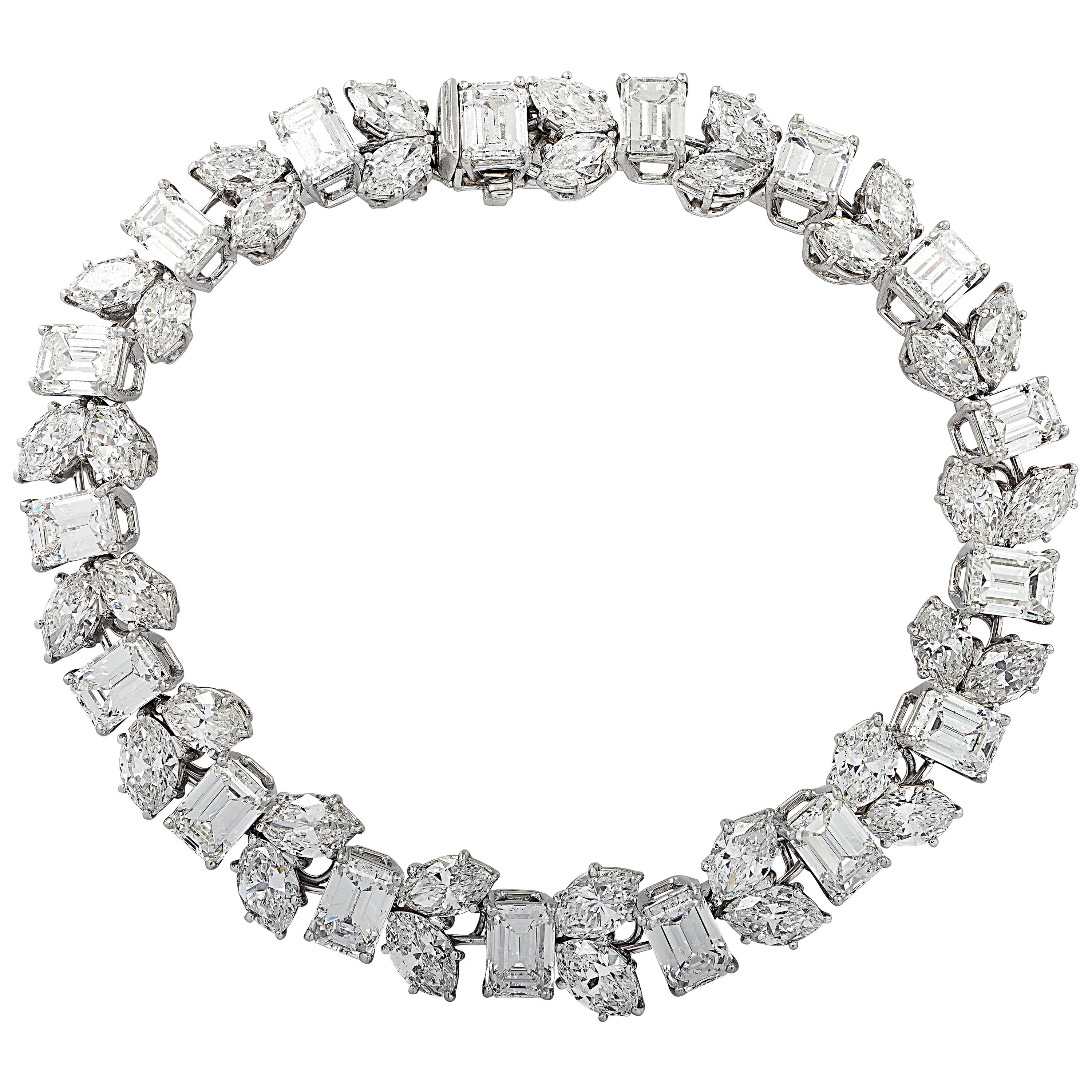 Harry Winston 24.17 Carat Diamond Bracelet